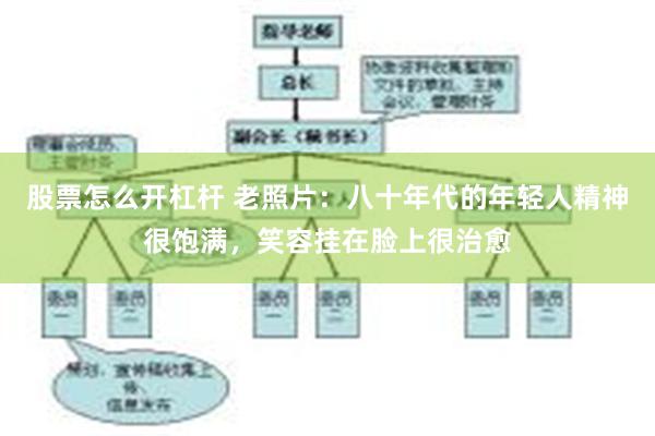 股票怎么开杠杆 老照片：八十年代的年轻人精神很饱满，笑容挂在脸上很治愈