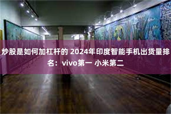 炒股是如何加杠杆的 2024年印度智能手机出货量排名：vivo第一 小米第二